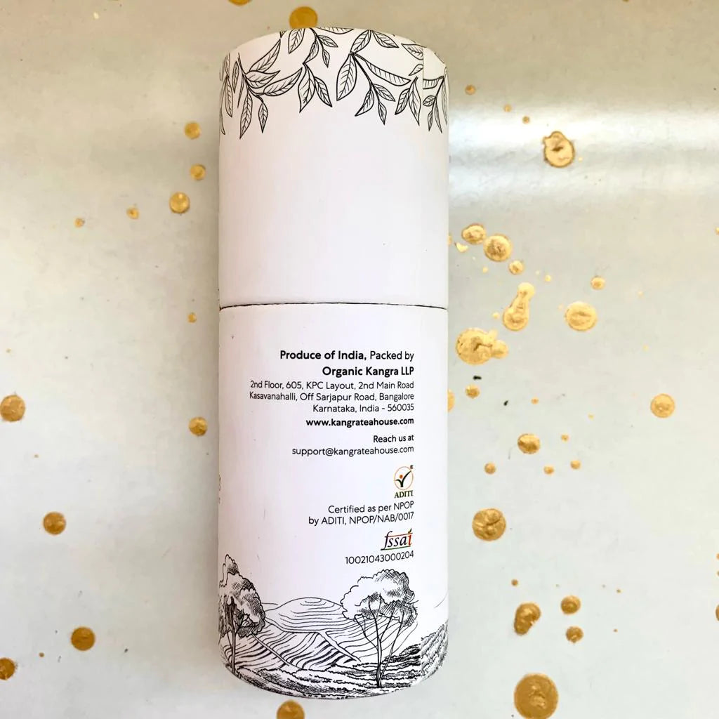 Premium Organic Kangra Chamomile Mint & Tulsi Green Tea - KTH SereniTEA & DiviniTEA Combo