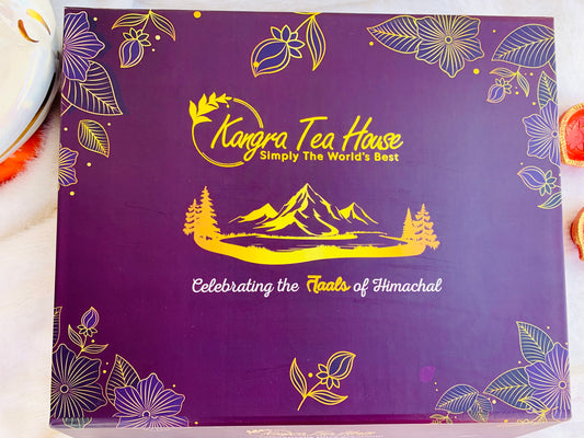 Limited Edition Premium Gift Box - 3 Organic teas with a glass infuser