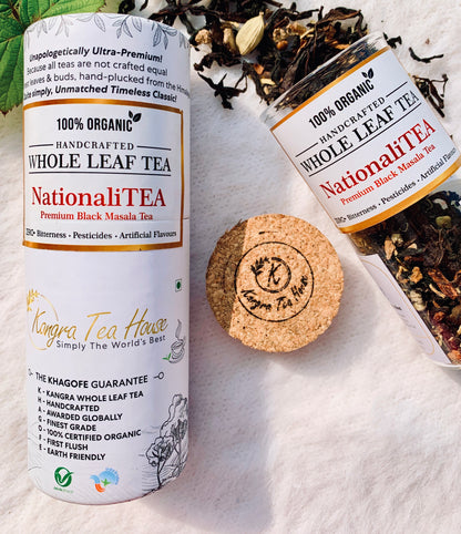 Experience Organic Whole Leaf Masala Tea - Good for Weight Loss | Diabetes | Arthritis - KTH NationaliTEA