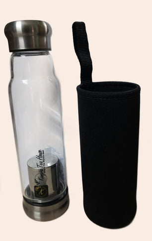 Kangra Tea Premium Borosilicate Glass Infuser Bottle
