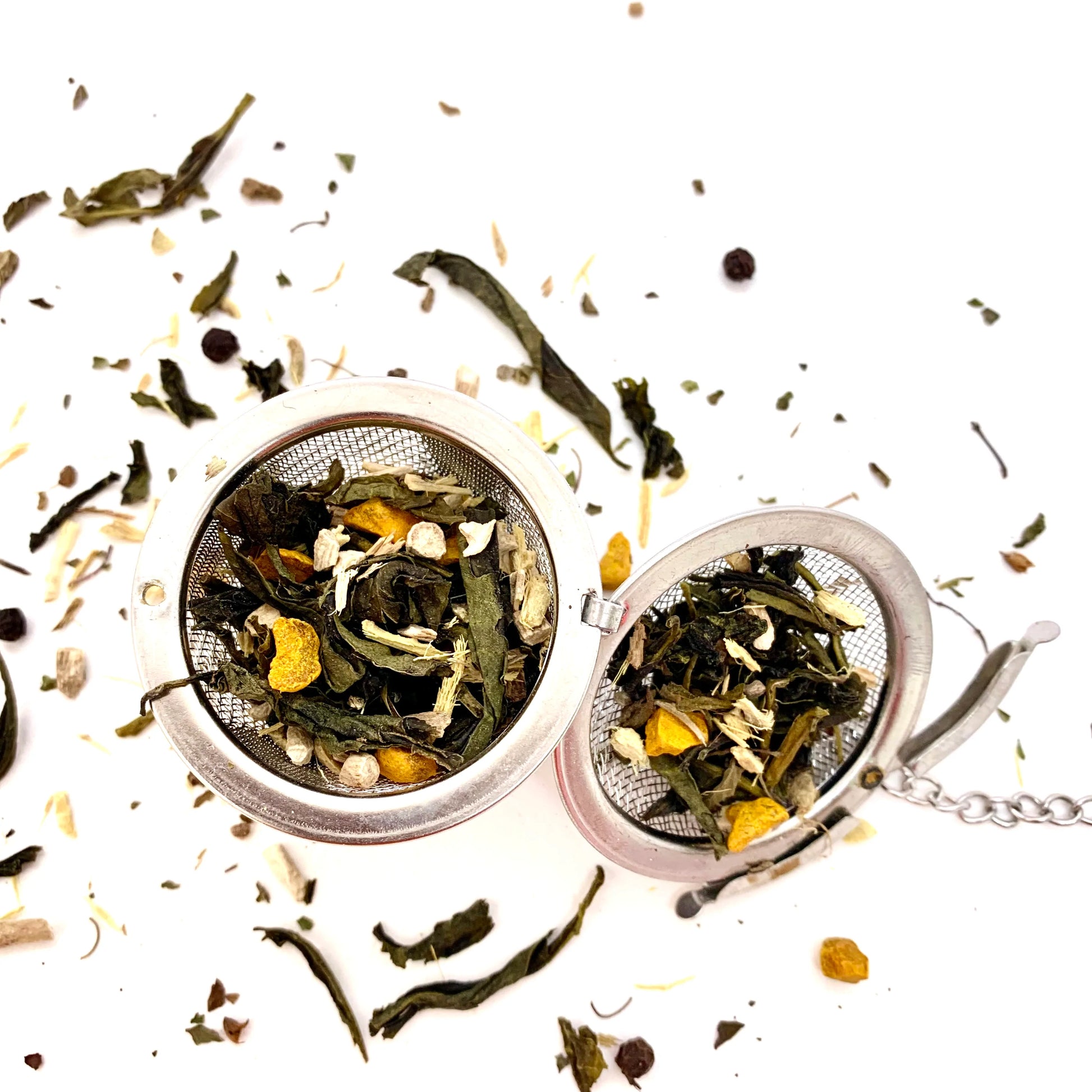 Turmeric Ashwagandha Loose Leaf Green Tea