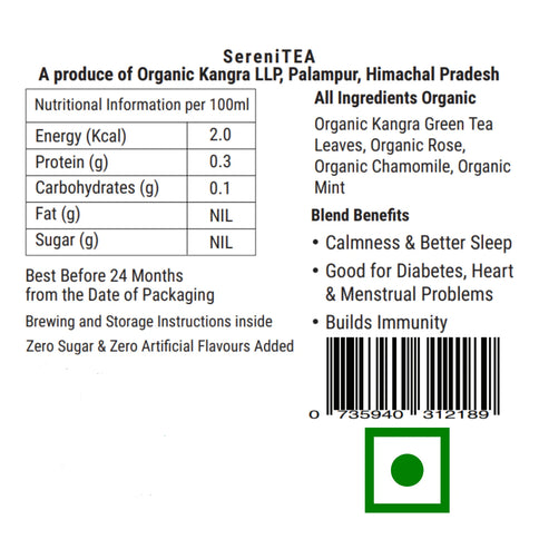Chamomile Nutritional Information
